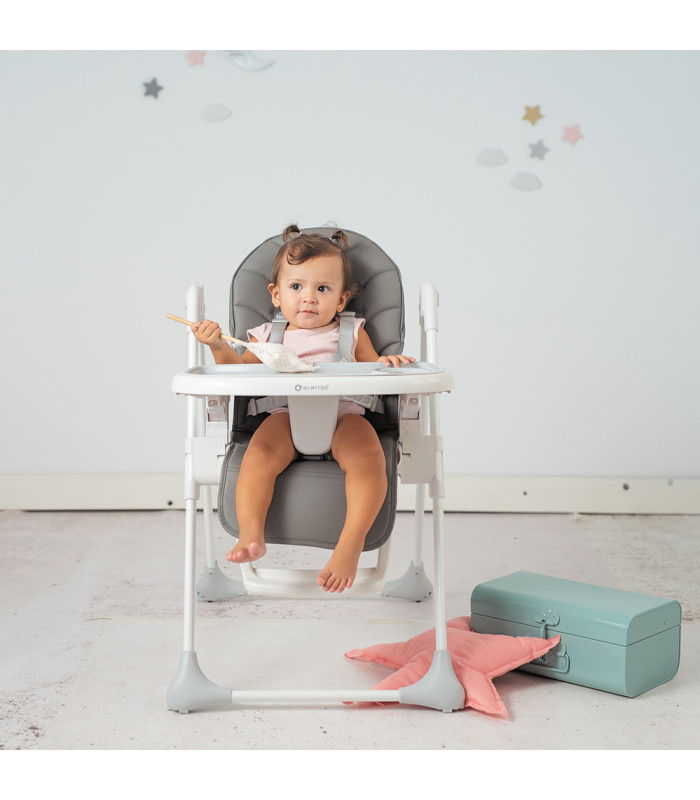 Comprar Trona de bebé posiciones multifuncional Olmitos a precio de oferta  Color Gris