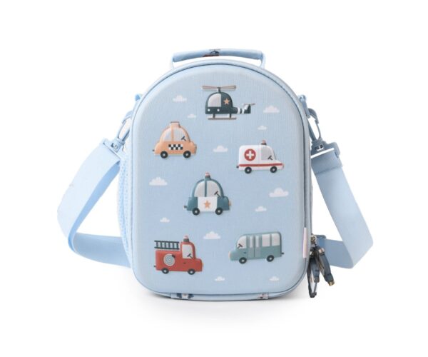 Bolsa Merienda Térmica 3D City Cars Personalizable
