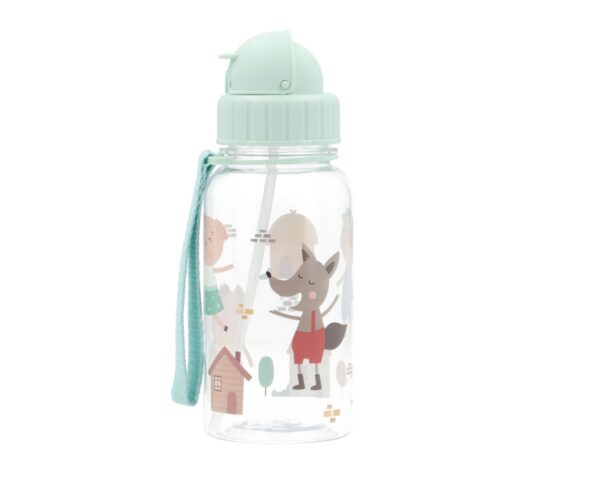 Botella Plástico The Three Little Pigs Personalizable