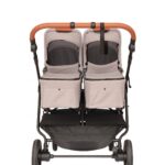 Easy Twin 5 con dos capazos River Grey