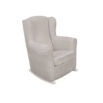 Nany borreguillo Gris balancin blanco