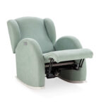Slow System-Flor verde mint-blanco