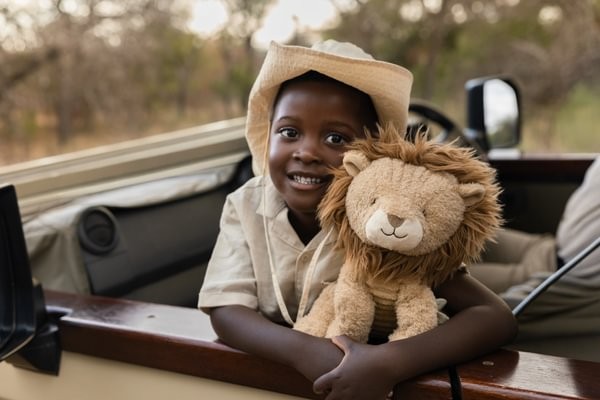 León Peluche Safari Friends 25 cm Little Dutch4